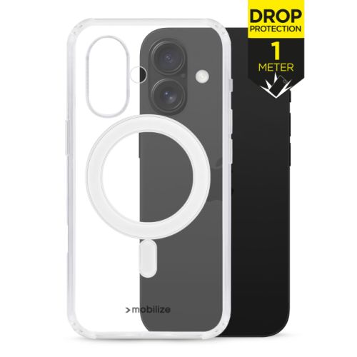 Mobillize Magsafe Compatible Naked Protection Case for Apple iPhone 16 Plus Clear