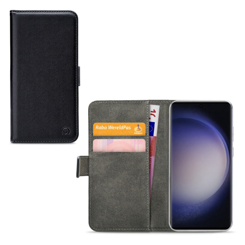 Mobilize Classic Gelly Wallet Book Case Samsung Galaxy S23 Ultra 5G Black