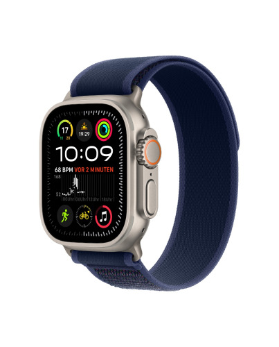 Apple Watch Ultra 2 GPS Cel. 49mm Titan natural with trail loop blue