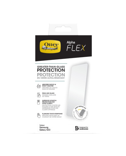 OtterBox Alpha Flex Anti-Microbial Samsung Galaxy S23 - clear