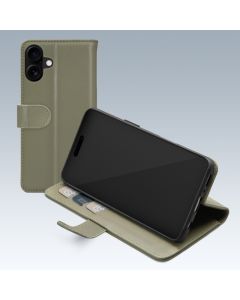 Mobilize Premium Gelly Wallet Book Case Apple iPhone 16 Plus Green