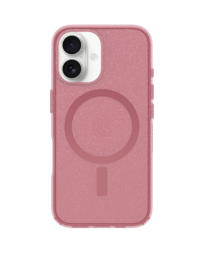 OtterBox Symmetry Clear MagSafe Apple iPhone 16 Pro Max Thimbleberry - pink