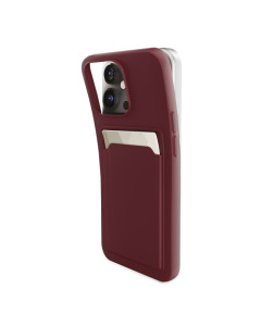 Mobilize Rubber Gelly Card Case Samsung Galaxy S24 Ultra 5G Matt Bordeaux
