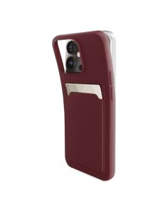 Mobilize Rubber Gelly Card Case Samsung Galaxy S24+ 5G Matt Bordeaux
