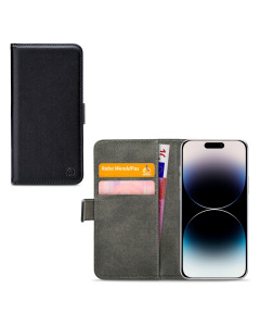 Mobilize Classic Gelly Wallet Book Case Apple iPhone 15 Black