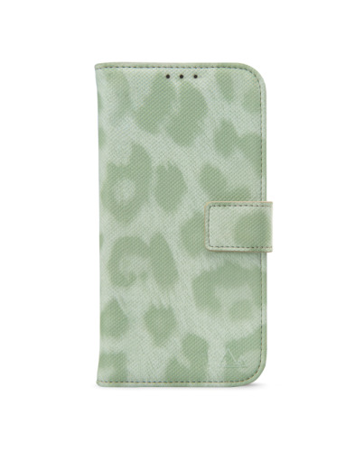Mobilize My Style Flex Wallet for Apple iPhone 16 Pro Max Green Leopard