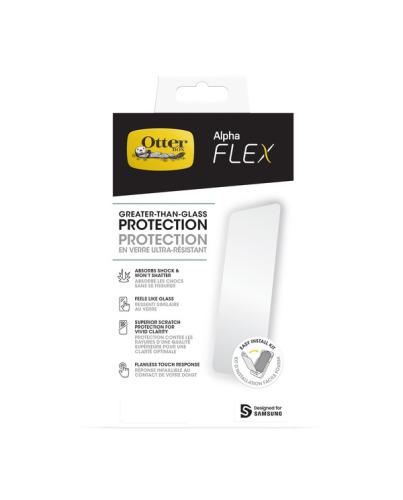 OtterBox Alpha Flex Anti-Microbial Samsung Galaxy S23 Ultra - clear
