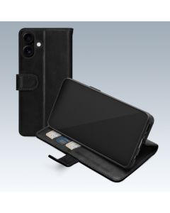Mobilize Premium Gelly Wallet Book Case Apple iPhone 16 Pro Max Black