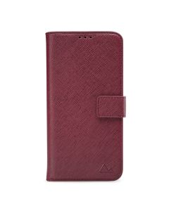 Mobilize My Style Flex Wallet for Apple iPhone 16 Plus Bordeaux