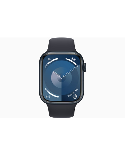 Watch Series 9 Aluminium Case in Midnight, Sports Bracelet