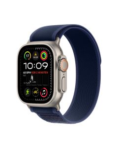 Apple Watch Ultra 2 GPS Cel. 49mm Titan natural with trail loop blue