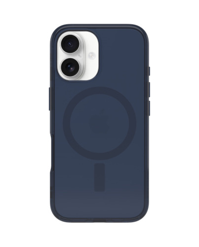 OtterBox Symmetry Clear MagSafe Apple iPhone 16 Pro Blue Bear - blue