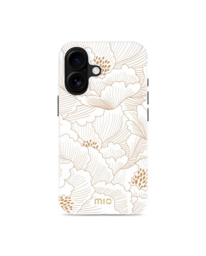 Mobilize MIO White Roses Magsafe Compatible for iPhone 16 Plus 