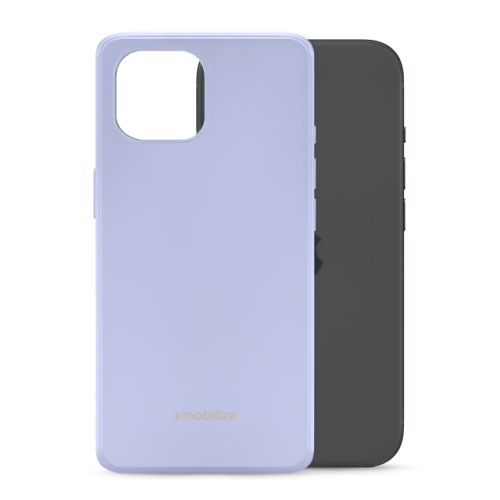 Mobilize Rubber Gelly Case Apple iPhone 15 Pro Matt Purple